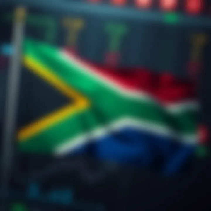 Binary Options Trading Regulations for South African Traders Illustration of South African flag with financial symbols representing trading regulations and market safety