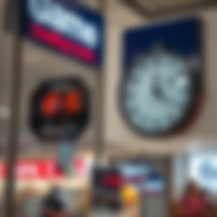 Clock showing trading hours alongside Game store signage at Cresta