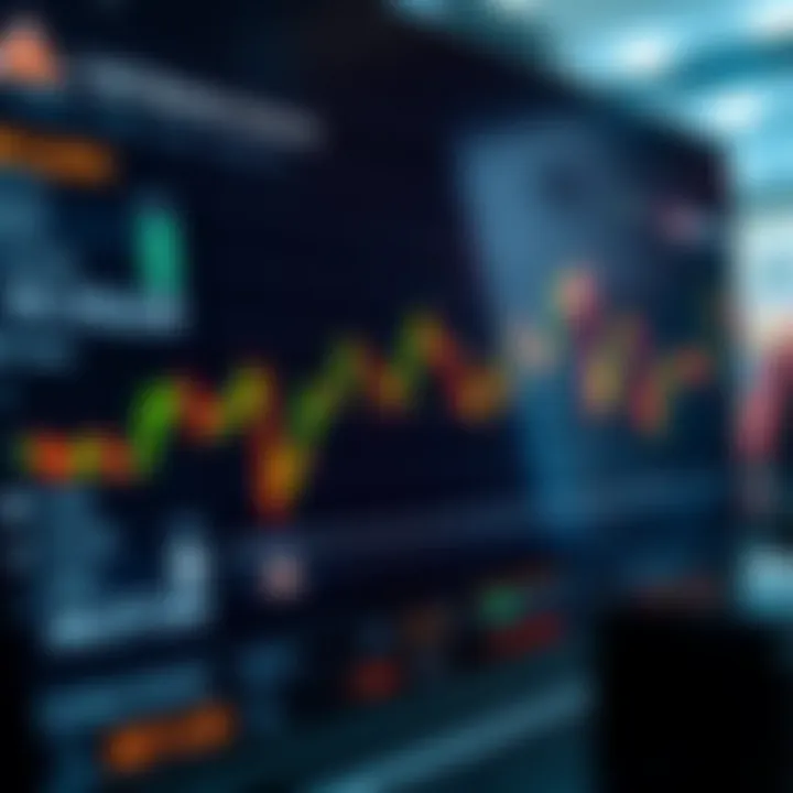 Graph illustrating currency market volatility during different trading periods