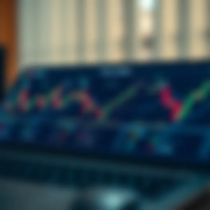 Diagram showing basic forex trading concepts with currency pairs and exchange rates
