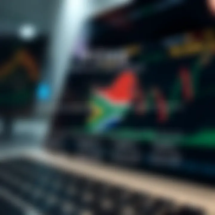 Diagram illustrating the impact of major trading sessions on South African forex market activity