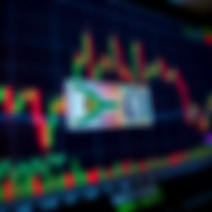 Illustration of forex currency pairs with South African rand highlighted on a digital trading screen