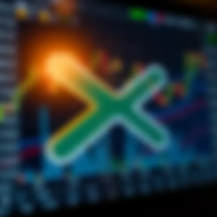 Graph showing currency exchange rates with South African flag overlay