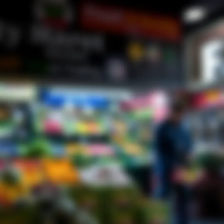 Fruit and vegetable market storefront in Kenilworth with fresh produce displayed