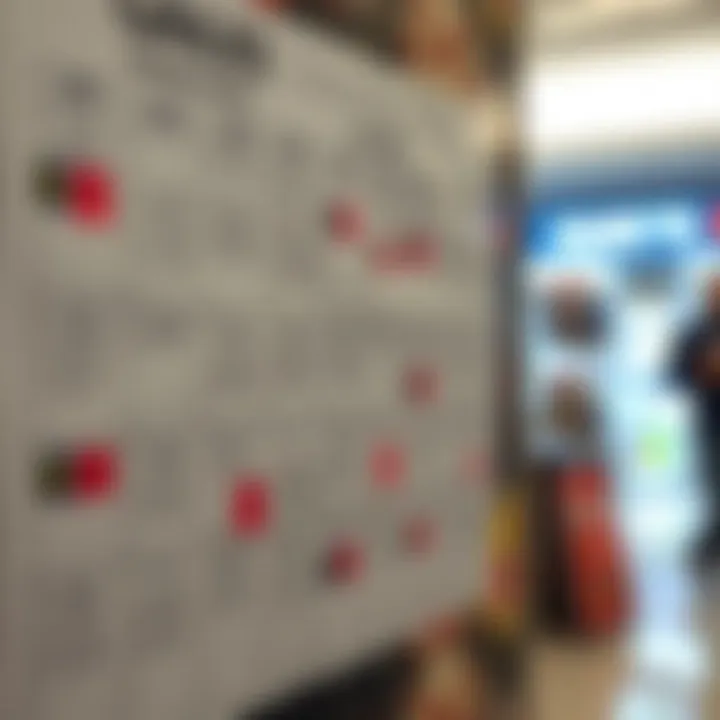 Calendar with marked holiday dates affecting game store schedules