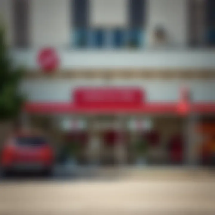 Exterior view of Hatfield Post Office building with clear signage and entrance