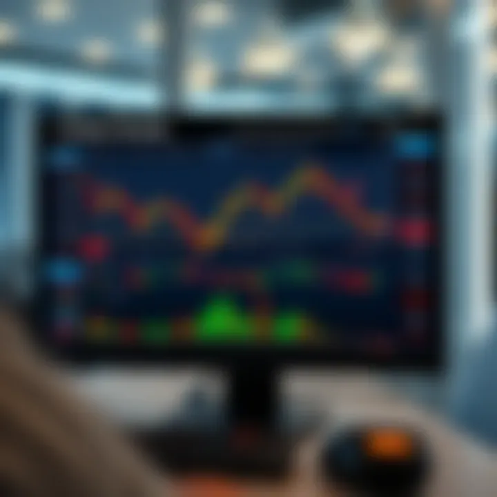 Automated Binary Options Trading Software Overview Illustration of automated trading software interface showing binary options analysis and trading signals