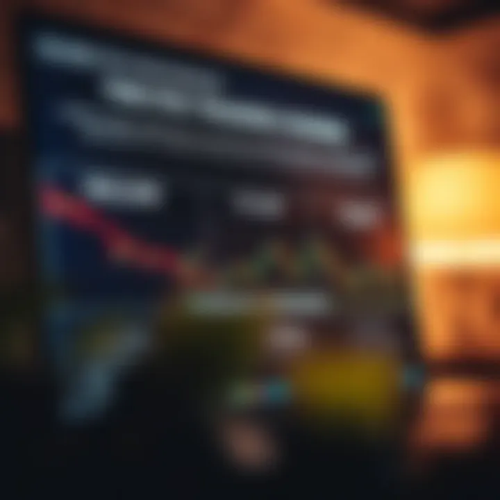 Infographic showing criteria and tips for selecting effective forex trading courses