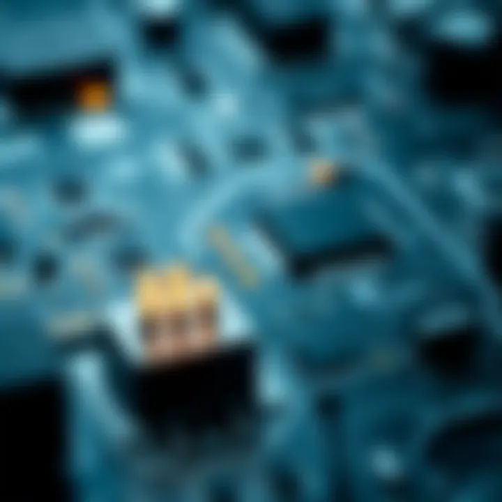 Illustration demonstrating practical use of binary to octal conversion in digital electronics circuit
