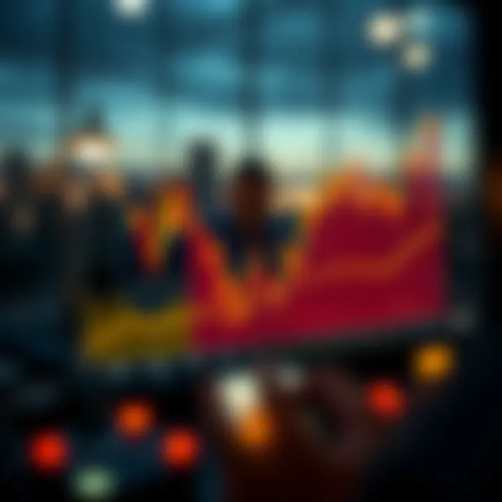 Graph illustrating forex market volatility peaks during overlapping trading sessions relevant to South African traders