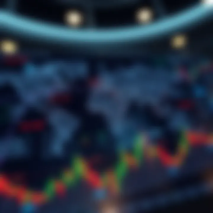 Global forex trading sessions illustrated on a world map showing time zones and active market periods