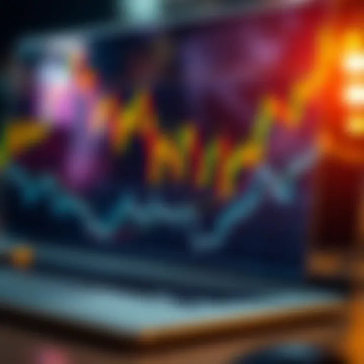 Graph illustrating risk management strategies and trading techniques for gold forex