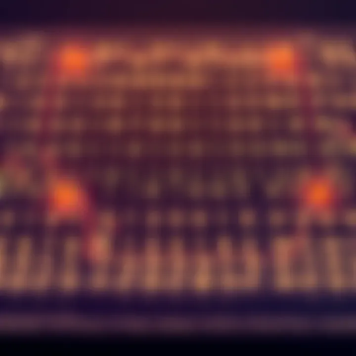 Diagram showing the conversion of hexadecimal digits to binary digits with clear mapping