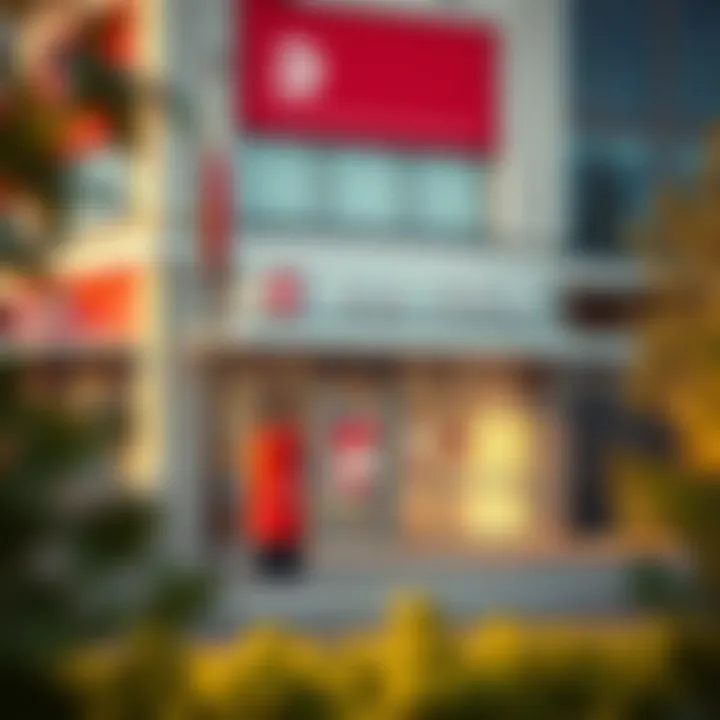 Exterior view of a Highveld post office building during daytime