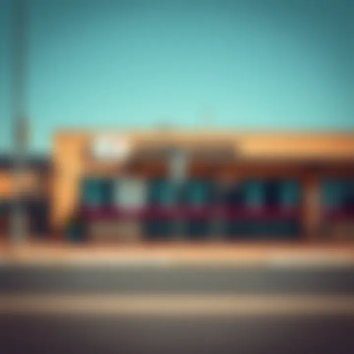 Exterior view of Winkelspruit Licensing Department showing operational signage