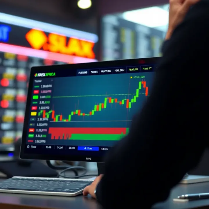 Comparison chart displaying features and costs of various forex trading platforms available in South Africa