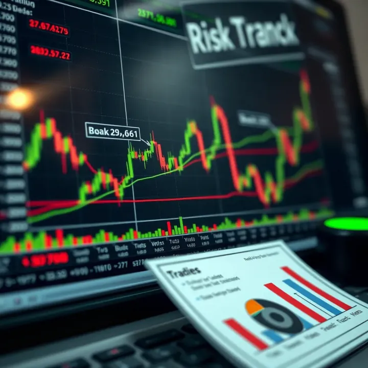 Risk Management Techniques and Analytical Tools for Swing Trading in South Africa Chart showing risk management strategies and trading tools used in South African stock market