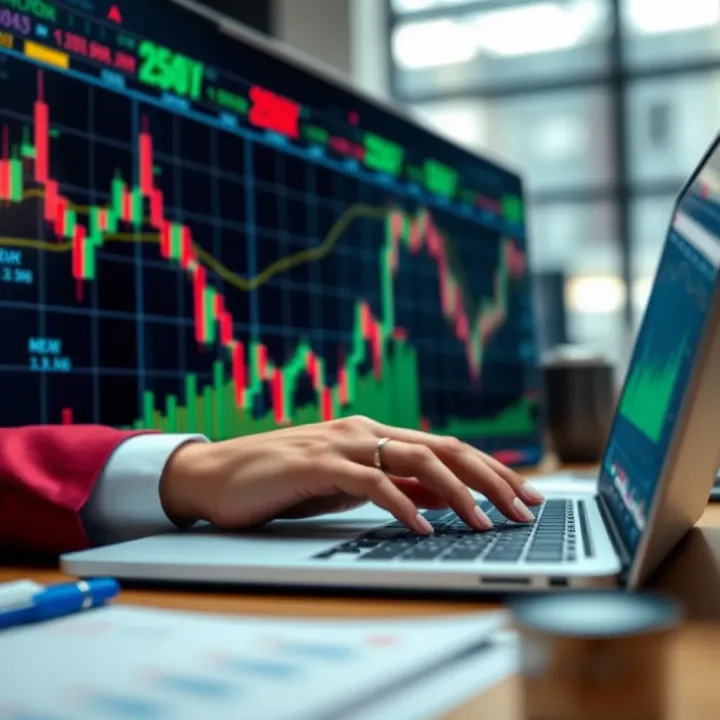 Risk Management and Strategic Planning in Forex Trading Conceptual illustration of risk management and strategic planning in forex trading