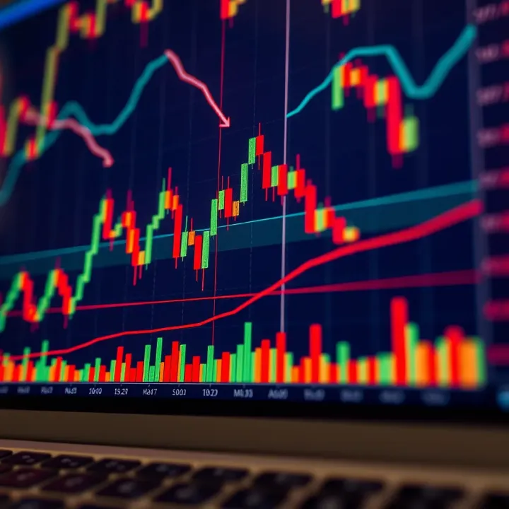 Forex Currency Pair Trends and Analysis Chart displaying forex currency pairs with trend lines and indicators