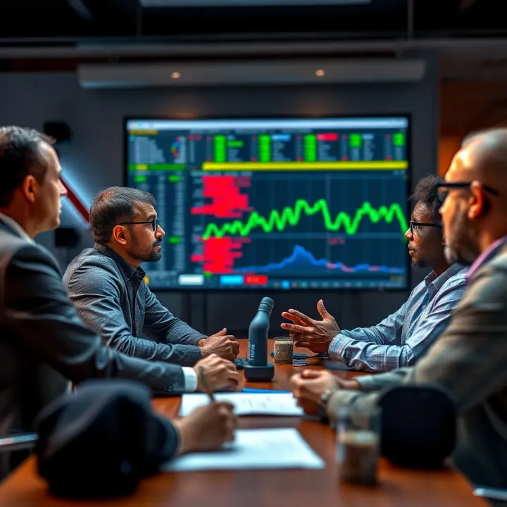 South African forex trading community discussing strategies on an online forum