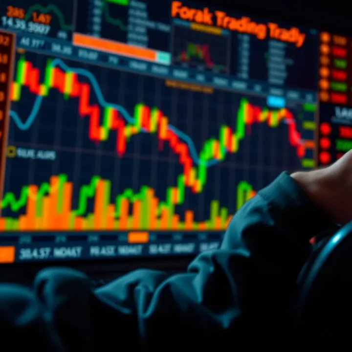 Risk Management and Psychological Insights for Forex Traders Visual representation of risk management strategies and trader psychology concepts