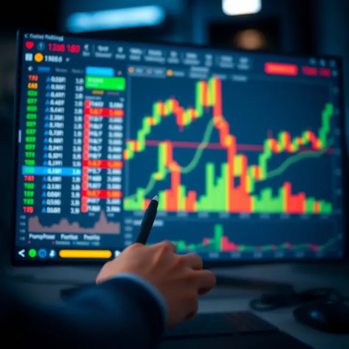 Leading Forex Trading Platform Interface for South African Users Screenshot of popular forex trading platform interface used by South African traders
