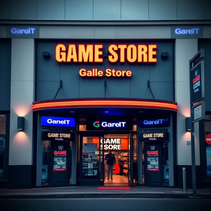 Exterior view of Game Store Paarl with welcoming entrance and signage