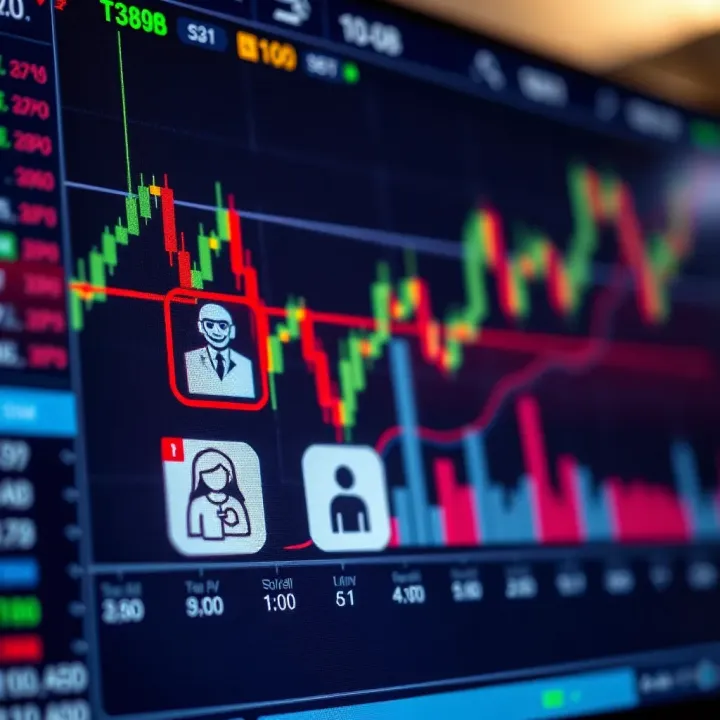 Identifying Licensed Forex Brokers and Ensuring Compliance in South Africa Close-up of a forex trading platform with compliance and licensing icons