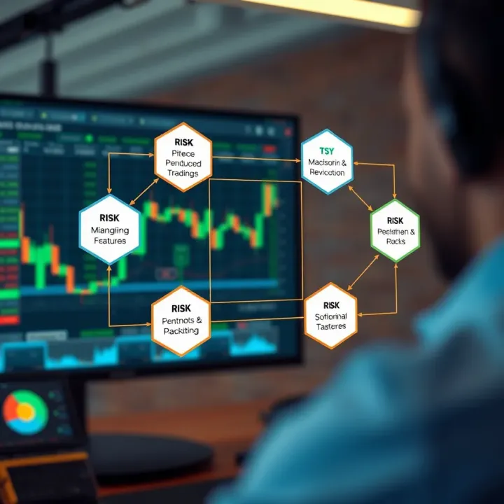 Diagram of key features and risk factors in selecting binary options robot software for South African traders
