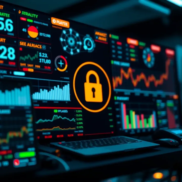 Technology Integration in Fraud Prevention Visualization of technology integration in fraud prevention showing data analytics, monitoring systems, and compliance tools