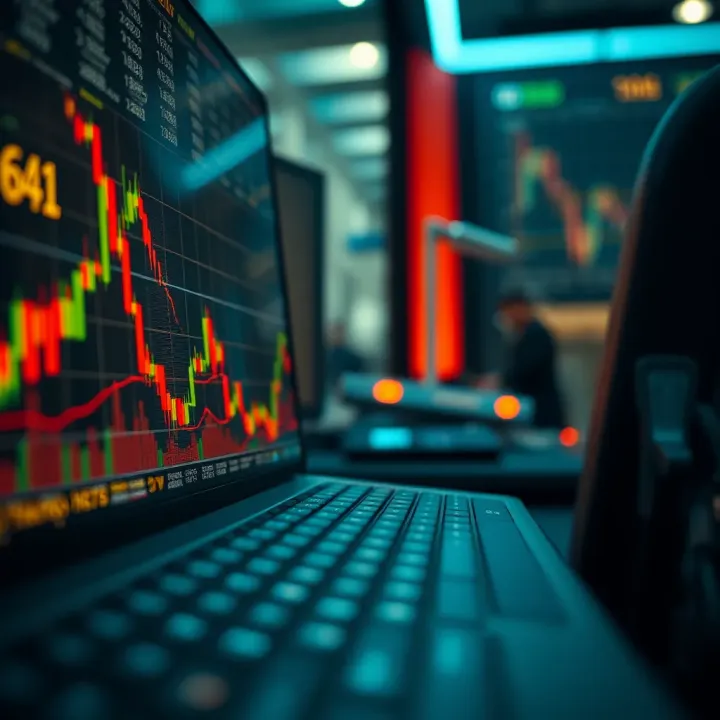Illustration of currency trading strategy influenced by economic data releases