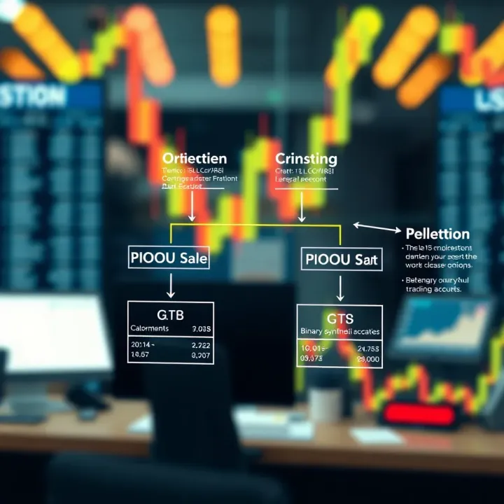 Diagram illustrating the structure and components of a binary synthetic account in financial trading