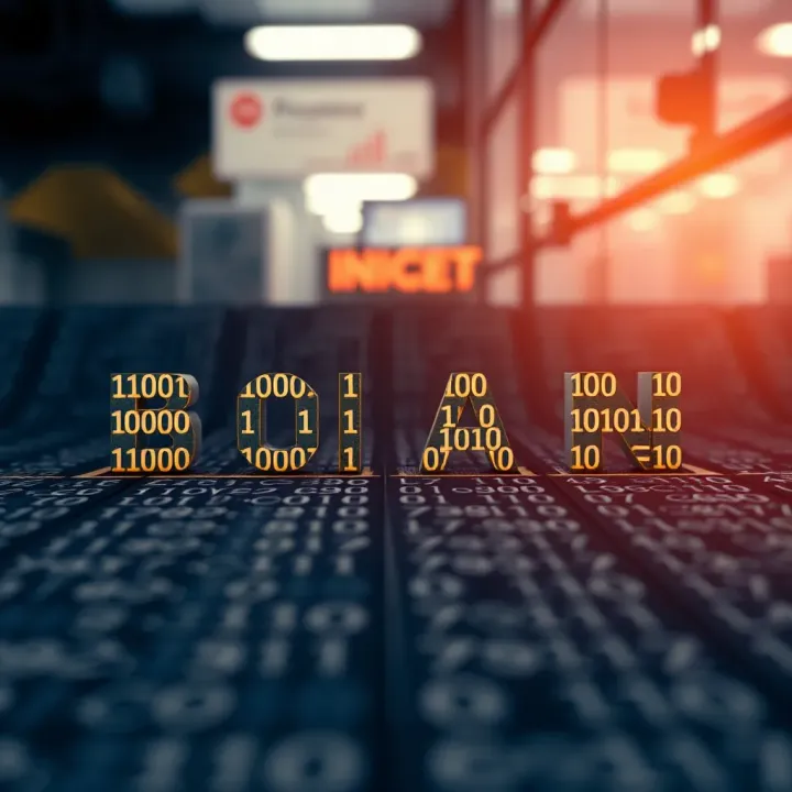 Visual representation of different binary encoding systems for text