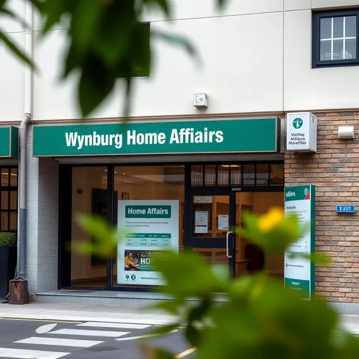 Wynberg Home Affairs Office Exterior Exterior view of Wynberg Home Affairs office showing entrance and signage
